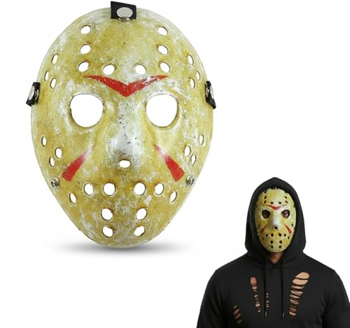 Dreamzfit - Jason Hockey Maske - Horror - Maske - Erwachsene
