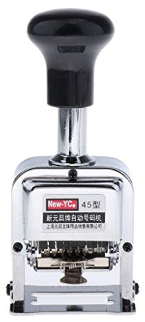 Folpus Heavy Duty Position Automatic Numbering Machine Graffiti Maschine