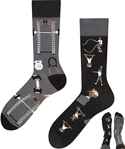 TODO Chaussettes femme et homme Colors Fancy Funny avec un motif rigolo et multicolore