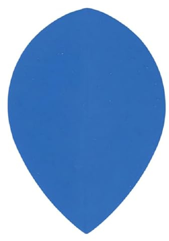 US Darts 5 Sets (15 Flights) Blue Pear Flights - 75 Micron
