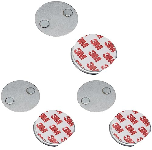 ABUS Magnethalterung für Mini-Rauchmelder - HSZU10100 - zur Befestigung des Rauchwarnmelders GRWM30600 - ohne Bohren (Packung mit 3)