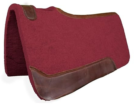 EQUIGEAR Westernpferd-Filzpad/Konturpad aus hochwertigem Wollfilz in den Größen 32 x 32 Zoll und 30 x 30 Zoll A27 (32X32)