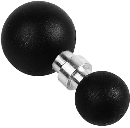 VOANZO Adaptateur de Boule de 1 Pouce à Boule de 17 mm Compatible avec Le Support GPS à Double Base de Boule RAM adapté au Support de téléphone pour vélo et Moto