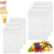 Annickee 6 Bolsas De Tela Reutilizables Para Filtrar Leche Vegetal, Colador de Tela 20×30cm/ 24×36cm, Cheese Cloth Nylon de Malla 100 con Cuerda, para Tamizar Zumo, Queso, Leche de Nueces