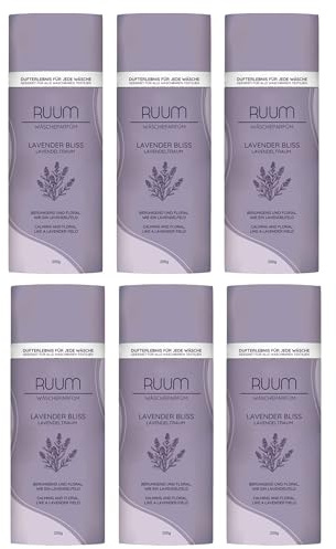 RUUM Wäscheparfüm Duftperlen Lavender Bliss (6er Pack) je 200 g