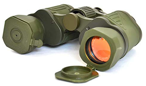 L&WB 10X50 Russische Militärische Standard Outdoor Fernglas Für Erwachsene Roter Film, Outdoor-Camping, Tourismus, Jagd, Bergsteigen, Vogelbeobachtung, Kann Jederzeit Mitgebracht Werden