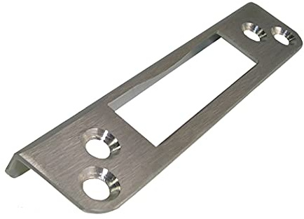 Hermat Türschließer für Glastüren, ART, Silber, Edelstahl