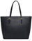 SHEBUYLLI Tote Bag for Women, Ladies Tote Bags PU Leather Shoulder Bag Large Laptop Bags with Adjustable Strap and Compartment, Womens Handle Handbags for School Work Travel Shopping (Black)