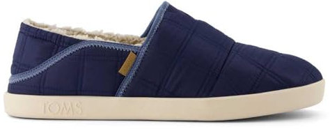 TOMS Herren Camden Hausschuh, Navy Quilted Woven, 45 EU
