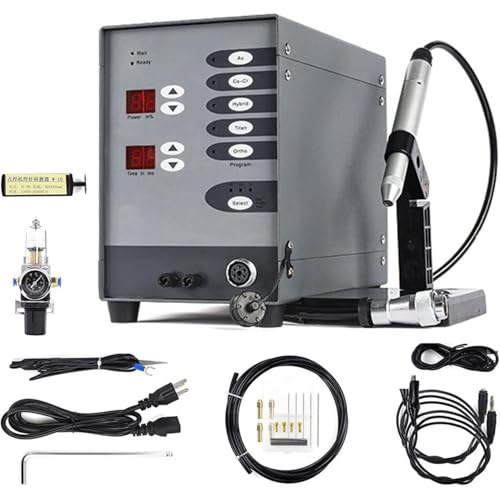 JJENXYYDS Soldadora por Puntos de Alta Potencia,Soldadoras por Puntos de Arco de argón,Máquina de Soldadura Multifuncional,Herramienta de Soldadura for reparación de Joyas