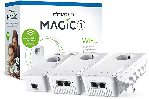 Devolo Magic 1 WiFi Multiroom Kit 2-1-3 2xWiFi+1xLAN 1200mbps Powerline Adapter