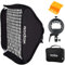 Godox S2 60x60cm Bowens Mount Bracket Softbox mit Faltbarer Honeycomb Grid Softbox 24x24inch für Godox V1 AD400Pro AD200Pro AD200 V860II TT685 TT600 TT350 Flash Speedlite