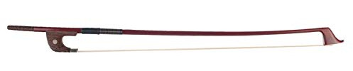 Guitar Parts 4/4 Brazilwood Upright Bow German Style Upright Bow for 4/4 Full Size Double Bass White Horsehair