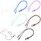 Brillenband, 6pcs Einstellbare Brillenband Sport Silikon 3-Loch Brillen Seil Clip BrillenbäNder Anti-Rutsch Anti-Fall Sonnenbrillen Band Soft Stretch Brillen Band Bunt Vielseitig Brillen & ZubehöR FüR
