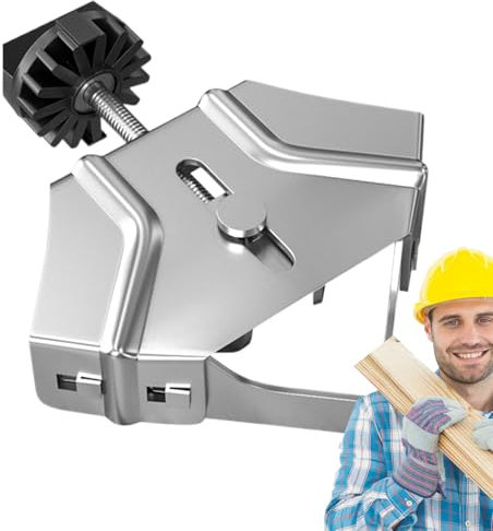 MWZBTG Étau à 90 Degrés - Serre-Joints d'Angle pour Bois | Accessoires de Fixation Réglables et Robustes pour Soudage, Ébénisterie, Charpente et Travail du Bois