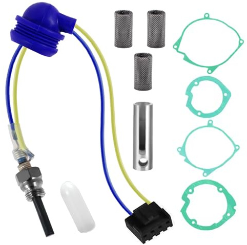 9 Stk Glühkerze Diesel Standheizung,Standheizung Diesel Heizungen Kompatibel mit 24V 2KW 5KW 8KW Standheizung Zubehör Ersatzteile,Universal Standheizung Keramik Pin Glühkerze Kit Parkheizung Auto Lkw