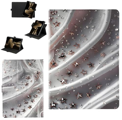 Custodia Compatibile per Amazon Fire Hd 8 Plus 2022 8.0-pollici Tablet Cover Custodia Case [Funzione di rotazione a 360 gradi][Protezione rinforzata dei bordi contro le cadute] SCXX