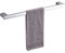 Modernes Quadrat Einzelne Handtuchhalter Edelstahl Handtuchstange für Bad und Küche,Polierter Chrom,620mm,Beelee BA8003SC