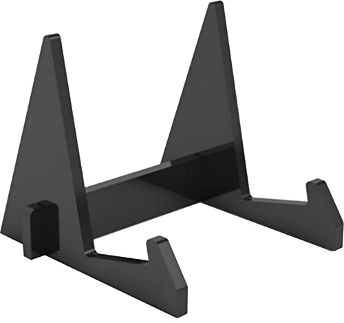 Buchständer Acryl Buchstütze YUTOU Acryl Display Staffelei Schwarz Plattenständer Ausstellungsständer Bilderrahmen Ständer für Display von Fotos Büchern Noten Notebooks Handwerk