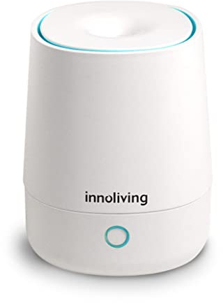 Innoliving Diffusore di Oli Essenziali INN-776, Senza Fili, 120ml, DIffusore di Aroma ad Ultrasuoni Portatile, a Batteria Ricaricabile, 7 colori LED, carica con USB, per Casa, Spa, Yoga