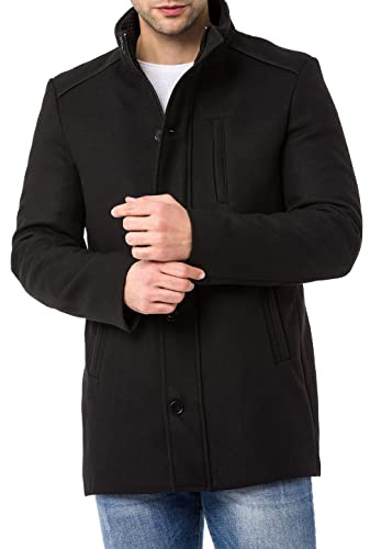 Gabardina para hombre Red Bridge, negra, M