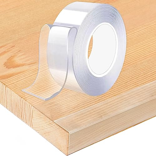 Protector de Borde a Prueba de bebés, Borde de Seguridad y Protectores de Esquina Tira Protectora de Borde Transparente para Mesa de Muebles Cajón Afilado (5 m de Largo / 3 cm de Ancho)