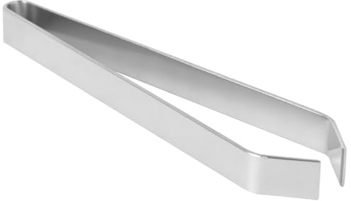 HOMSFOU 403 Stainless Steel Fish Bone Tweezer Remover for Seafood Easy to Clean Fish Bone Puller
