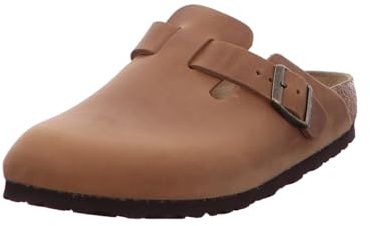 BOSTON (PELLE) - Sabot in pelle da uomo e da donna BIRKENSTOCK 44/COGNAC-N