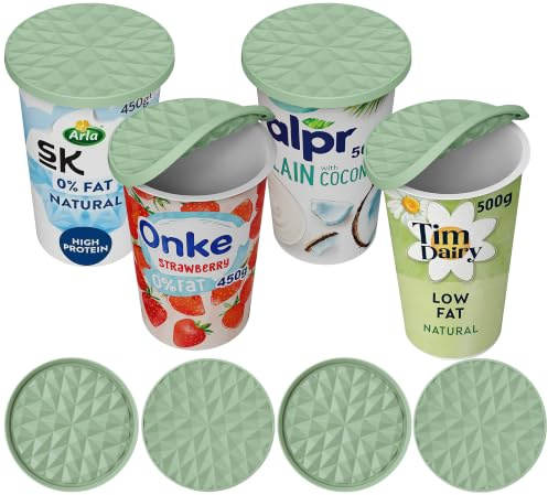 Wingcases Silicone Coasters for Drinks Sage Green[4 pcs, No Holder] | Cup Mat Tabletop Protection Non-Slip, Non-Stick, Coffee Table Decor, Great Gift for Any Occasion