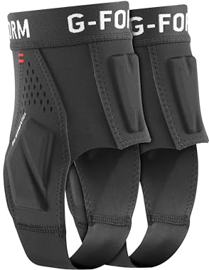 G-Form X4 Knöchelschoner, Schwarz, Erwachsene L/XL