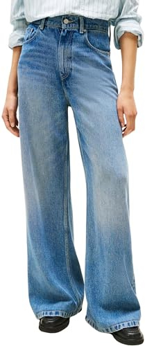 Tommy Hilfiger dam Andra jeans Dnm Lana Wide Leg Hw Ww0ww46484