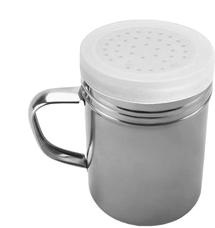 Shaker Per Condimenti - Barattolo In Acciaio Inossidabile | Draga In Metallo Sale Pepe Con Coperchi Agitatori Per Condimenti | Versatile Saliera Antiruggine Per Ristoranti Barbecue