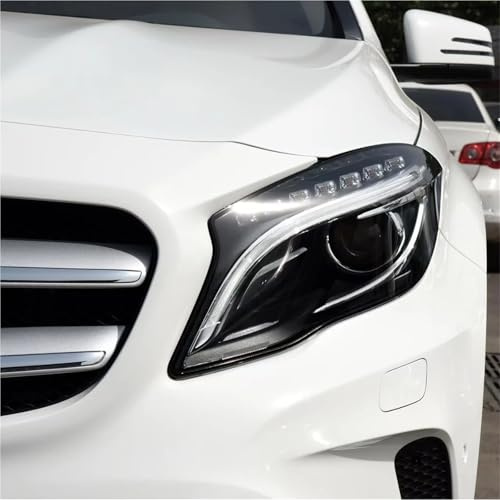 Compatibile con fari Mercedes Benz GLA W156 2015-2019 Fari X156 GLA200 Gruppo fari allo xeno HID(Left Headlight)