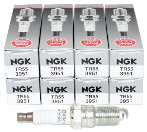 NGK 3951 Spark Plugs TR55 (8 Pack)
