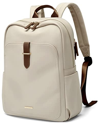 GOLF SUPAGS Zaino Porta PC Donna, Zaino per Laptop Affari da 14 Pollici, Notebook Bcakpack per Lavoro Scuoladi Viaggio, Borsa Zaino, Mandorla