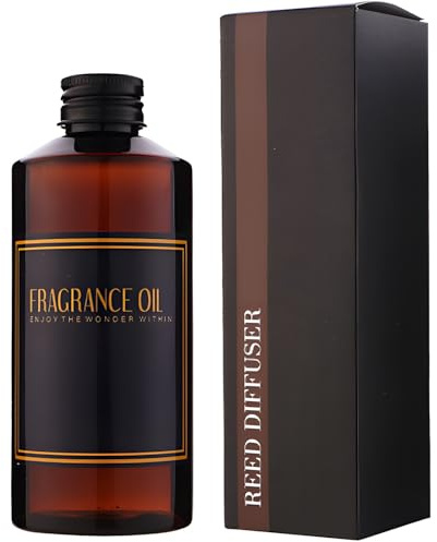 CHDGSJ Aceite difusor de Hotel Collection, 200 ml (6,76 oz), aceites Esenciales para aromaterapia, Aceite aromático de Larga duración con 5 Varillas de caña, Ideal para ambientadores(Shangri-La)