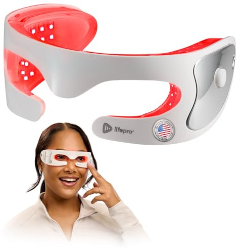 Lifepro Rejuvaglow Red Light Therapy for Eyes - 36 Dual Led Chip