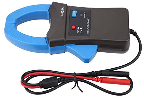 -605A 600A AC/DC Pinza Amperimétrica - Multímetro de Pinza Digital de Alta Precisión para Medición de Corriente, Adecuado para Electricistas y Proyectos de Bricolaje