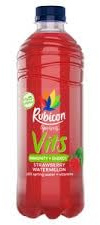 Rubicon Spring Vits Strawberry Watermelon Still Vitamin Water - 15 Calories per bottle for healthy hydration - Drinks Multipack 12 x 500ml Bottles