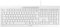 CHERRY STREAM KEYBOARD, Tastiera con filo, Layout per l'Italia (QWERTY), Battitura silenziosa dei tasti, Sensazione di digitazione unica, Design piatto, Colore bianco-grigio