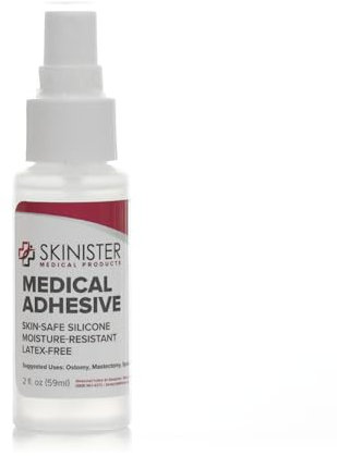 Skinister Prosthetic Medical Adhesive | Ostomy, Mastectomy, SFX (2oz)