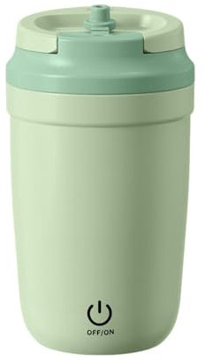 MISOYER Tazza da caffè con agitazione Magnetica - Bicchiere da caffè Elettrico automiscelante in Acciaio Inossidabile - Tazza da caffè con agitazione Magnetica Tazza in Acciaio Inossidabile