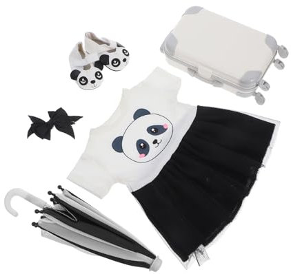 JOINPAYA 18-Zoll-Puppen-reiseset Puppenkleidung Und Accessoires Feine Handwerkskunst Dekorative Ankleideutensilien Mini