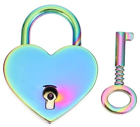 Operitacx 1 Set Ciondoli Forma Cuore Colorati Dei Desideri Placcato per Borse Accessorio per e Compatto per Decorare e Personalizzare La Tua Borsa