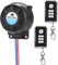 Rupse Inalámbrico Alarma Moto, Antirrobo Moto Alarma con Sistema de Control Remoto Dual a Prueba de Agua,Alarma Antirrobo de Seguridad Alarmas para Motos sin Instalacion