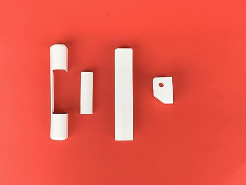 Roto Abdeckkappen Serie NT in weiß Bandseite K für Ecklager, Scherenlager, Axerlager, Axerarm, Eckband (1er Set weiß)