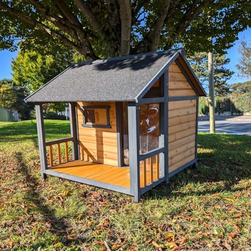 Hundehütte Chalet Saint Bernard V2 für Hunde, Größe XL