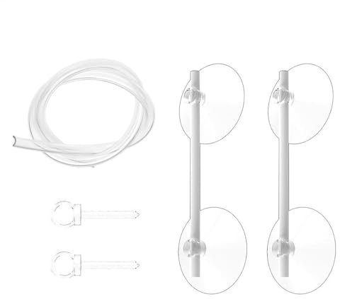 Anillo de alimentación para plantas flotantes - flotante para acuarios | Anillo para plantas para protección y mejor calidad del agua, accesorios de acuario para plantas sanas y una postura