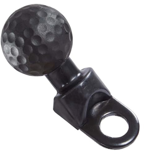 Soporte de cabeza esférica – Adaptador de cabeza en ángulo | Base de absorción de golpes | Soporte de aleación resistente | Conector de rótula para motocicleta, scooter, al aire libre, teléfono y