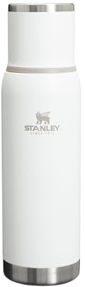 Stanley Adventure To-Go Botella Termica 1.0L - 25 Horas Caliente - 27 Horas Fría - Antifugas - Tapa Aislante - Sin BPA - Tapón Para Servir con Control de Flujo - Apta Para Lavavajillas - Frost